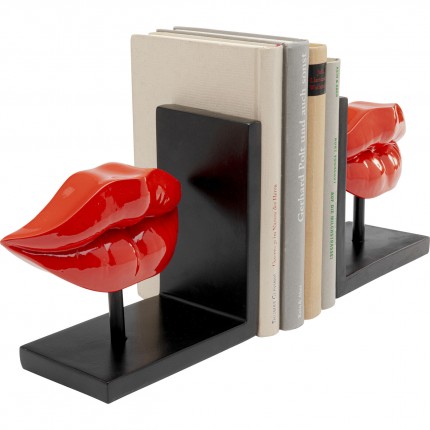 Bookend red lips (2/Set) Kare Design