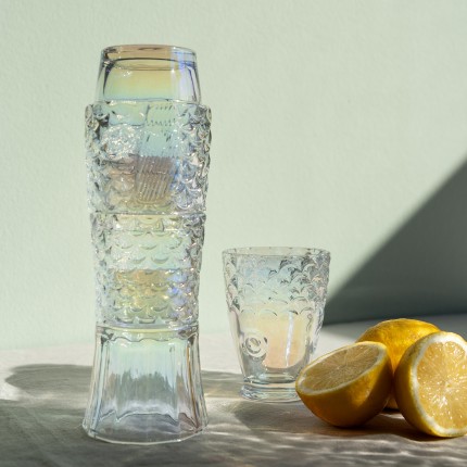 Water Glass fish (4/set) Kare Design
