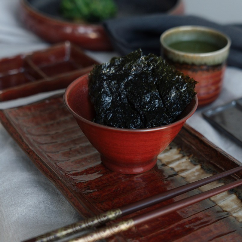 Red and black earthenware bowls - Ari - Kare Design