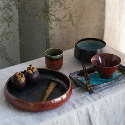 Assiettes creuses Ari 21cm set de 4 Kare Design