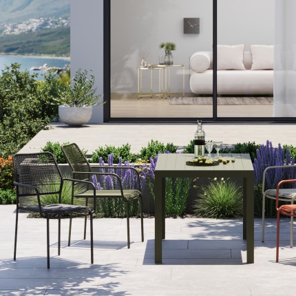 Outdoor Table Madagascar 140x80cm green Kare Design