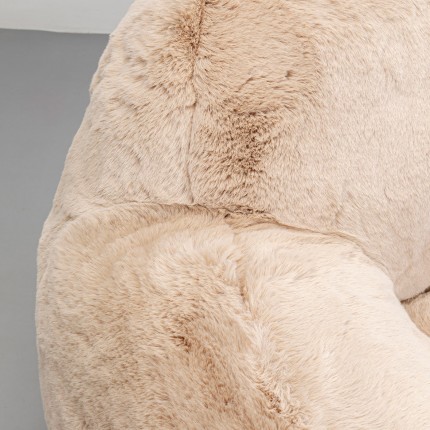 Armchair Mika 115cm cream Kare Design