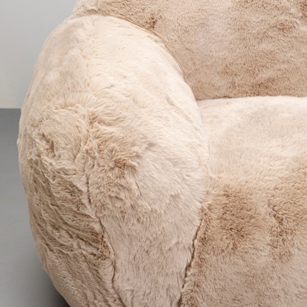 Armchair Mika 115cm cream Kare Design