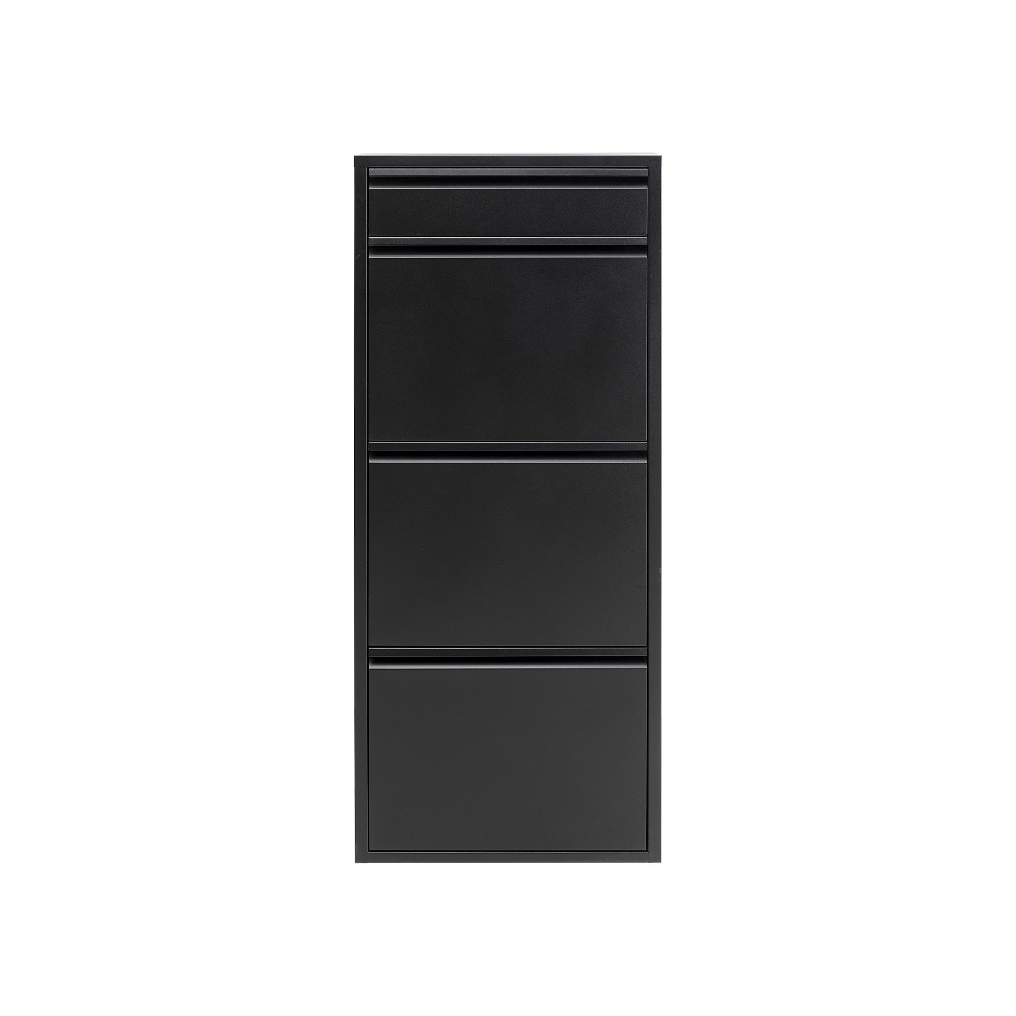 Shoe Container Caruso black 3+1 drawers Kare Design