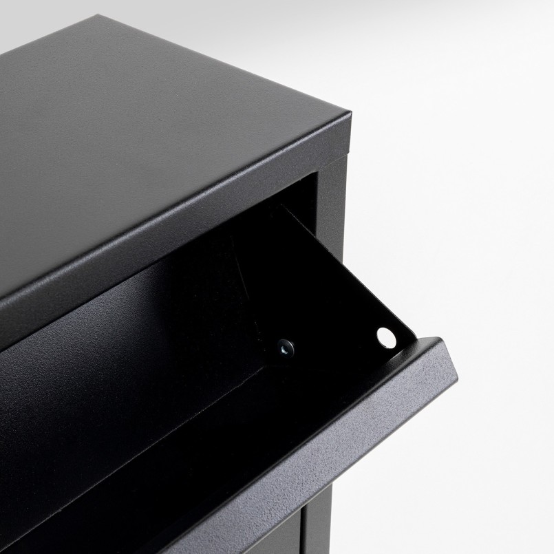 Shoe Container Caruso black 3+1 drawers Kare Design
