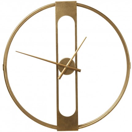 Wall Clock Clip Ø107cm gold Kare Design