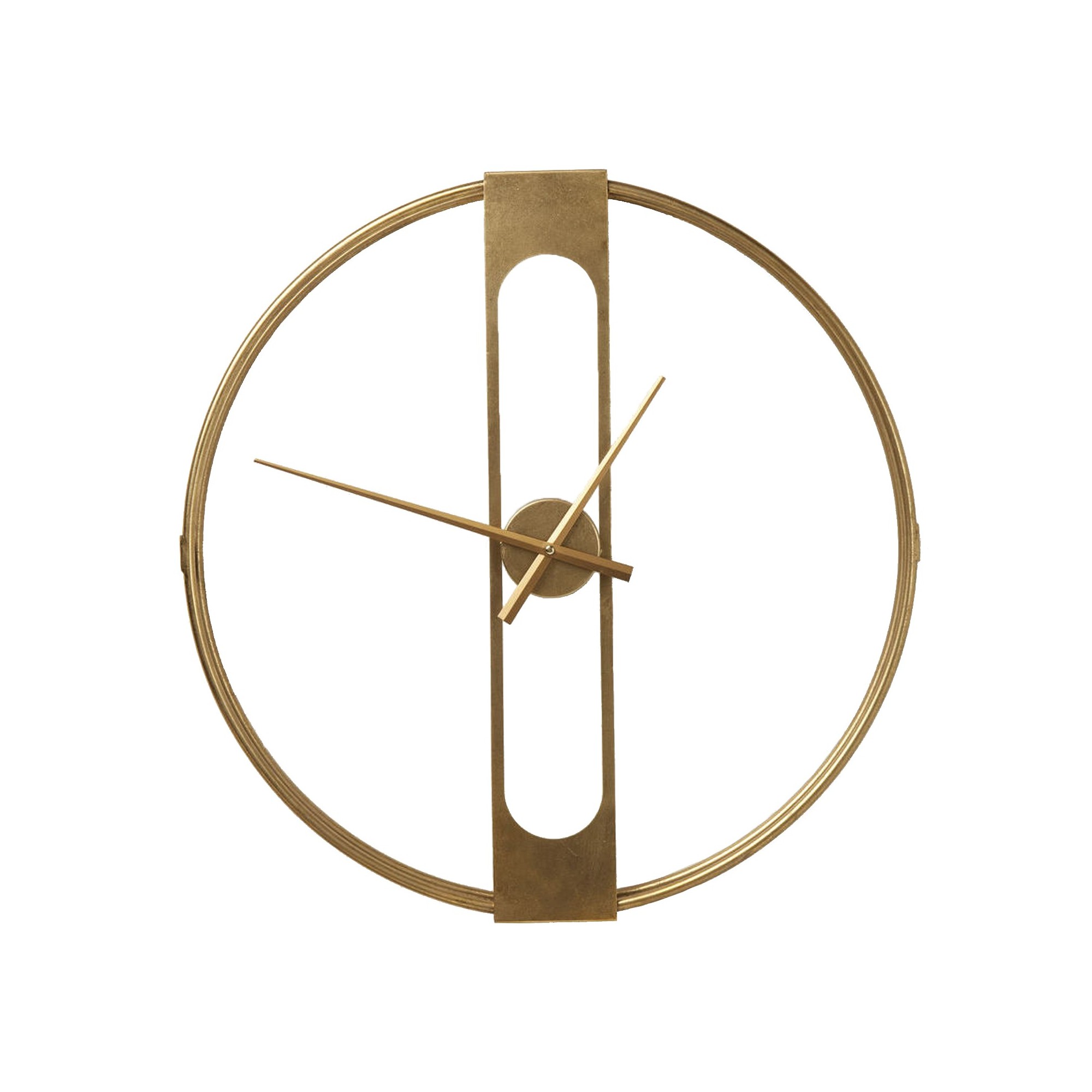 Wall Clock Clip Ø107cm gold Kare Design