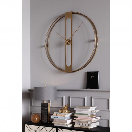Wall Clock Clip Ø107cm gold Kare Design