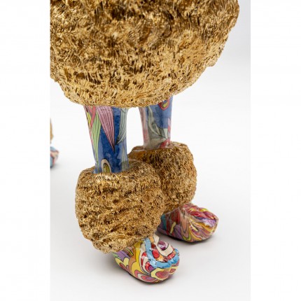 Deco gold poodle graffiti Kare Design