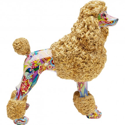 Déco caniche doré graffiti Kare Design