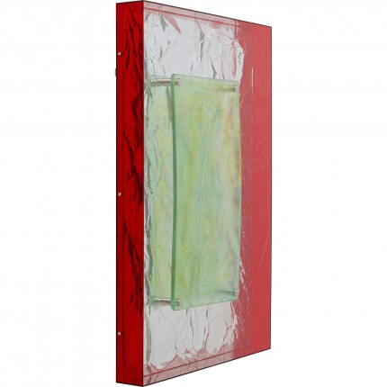 Canvas Picture Crumple 60x90cm yellow Kare Design