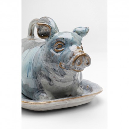 Beurrier Mina cochon bleu Kare Design
