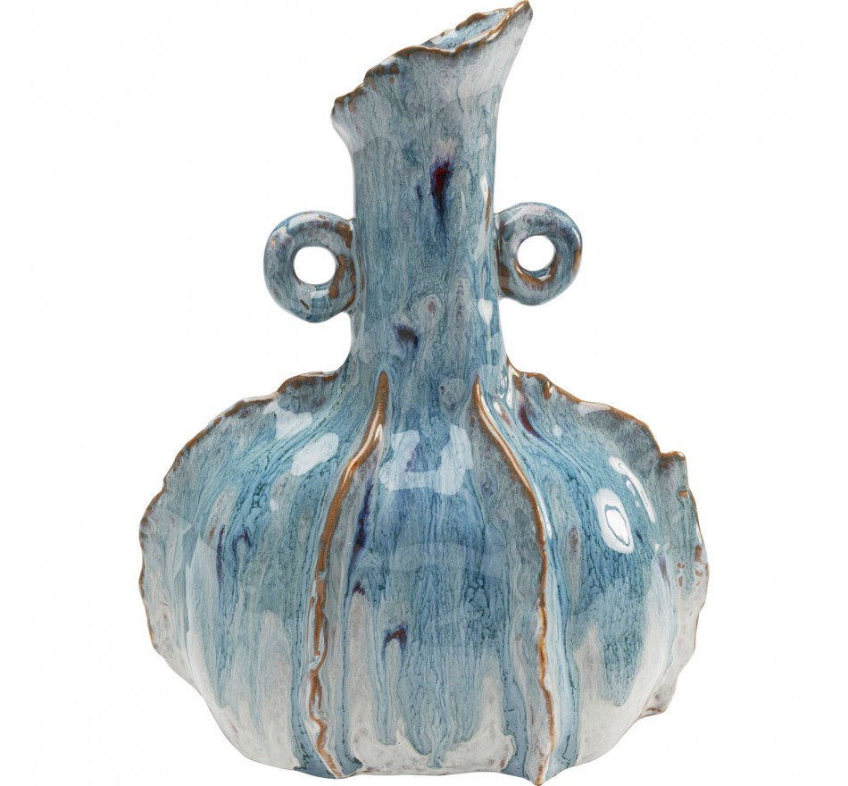 Vase Mina hanses bleu Kare Design Vase Mina hanses bleu Kare Design