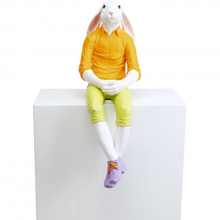 Déco lapin assis XL 69cm Kare Design