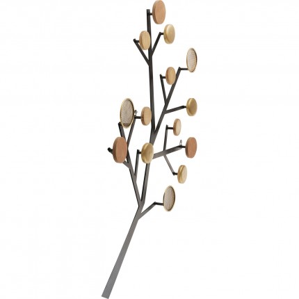 Wall Coat Rack Bubble Tree 112cm brown Kare Design