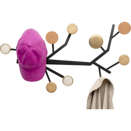 Wall Coat Rack Bubble Tree 40cm brown Kare Design