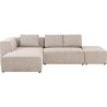 Canapé d'angle contemporain gauche machiato - Infinity - Kare Design