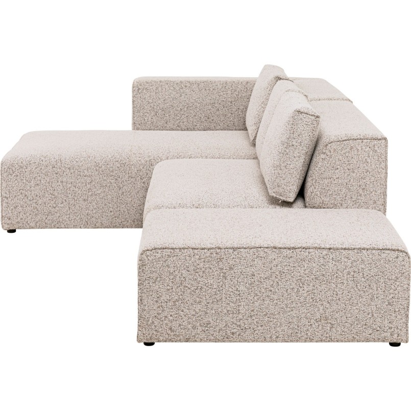 Canapé d'angle contemporain gauche machiato - Infinity - Kare Design