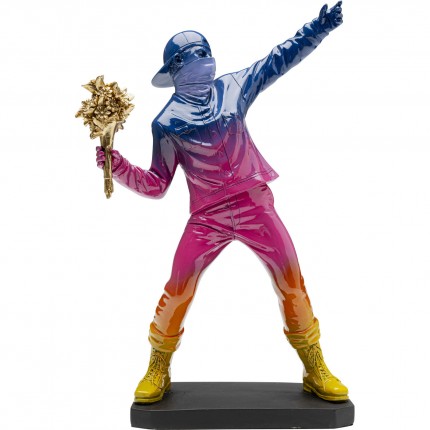 Deco street art rainbow bouquet gold Kare Design Deco street art rainbow bouquet gold Kare Design