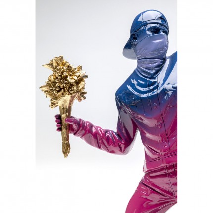 Deco street art rainbow bouquet gold Kare Design