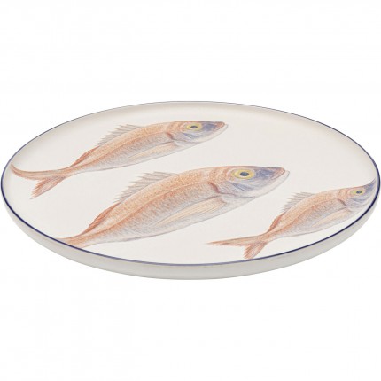 Assiettes poissons 27cm set de 8 Kare Design