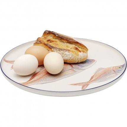 Assiettes poissons 27cm set de 8 Kare Design
