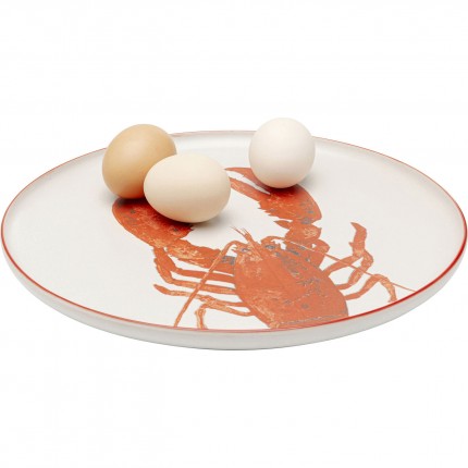Assiettes crustacés 27cm set de 8 Kare Design