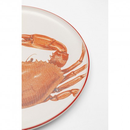 Assiettes crustacés 27cm set de 8 Kare Design