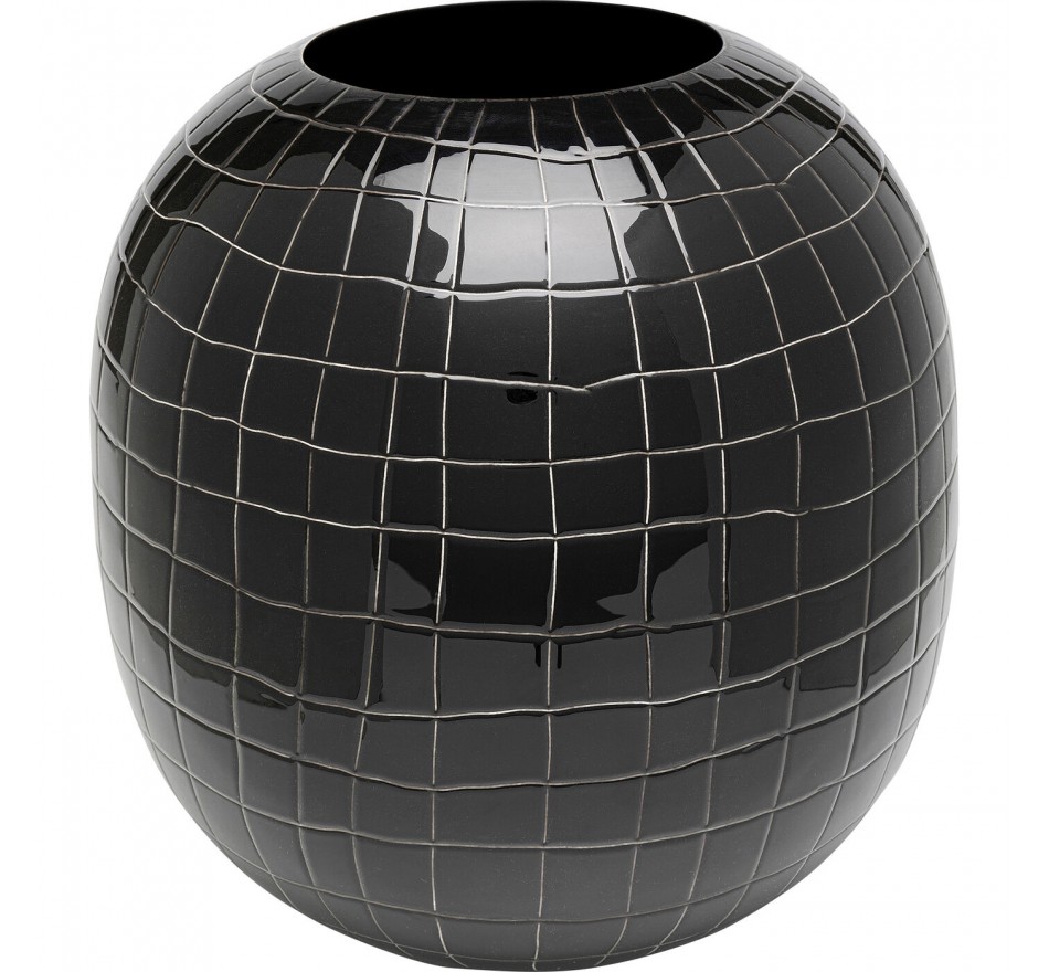 Vase Mesh black 26cm Kare Design Vase Mesh black 26cm Kare Design