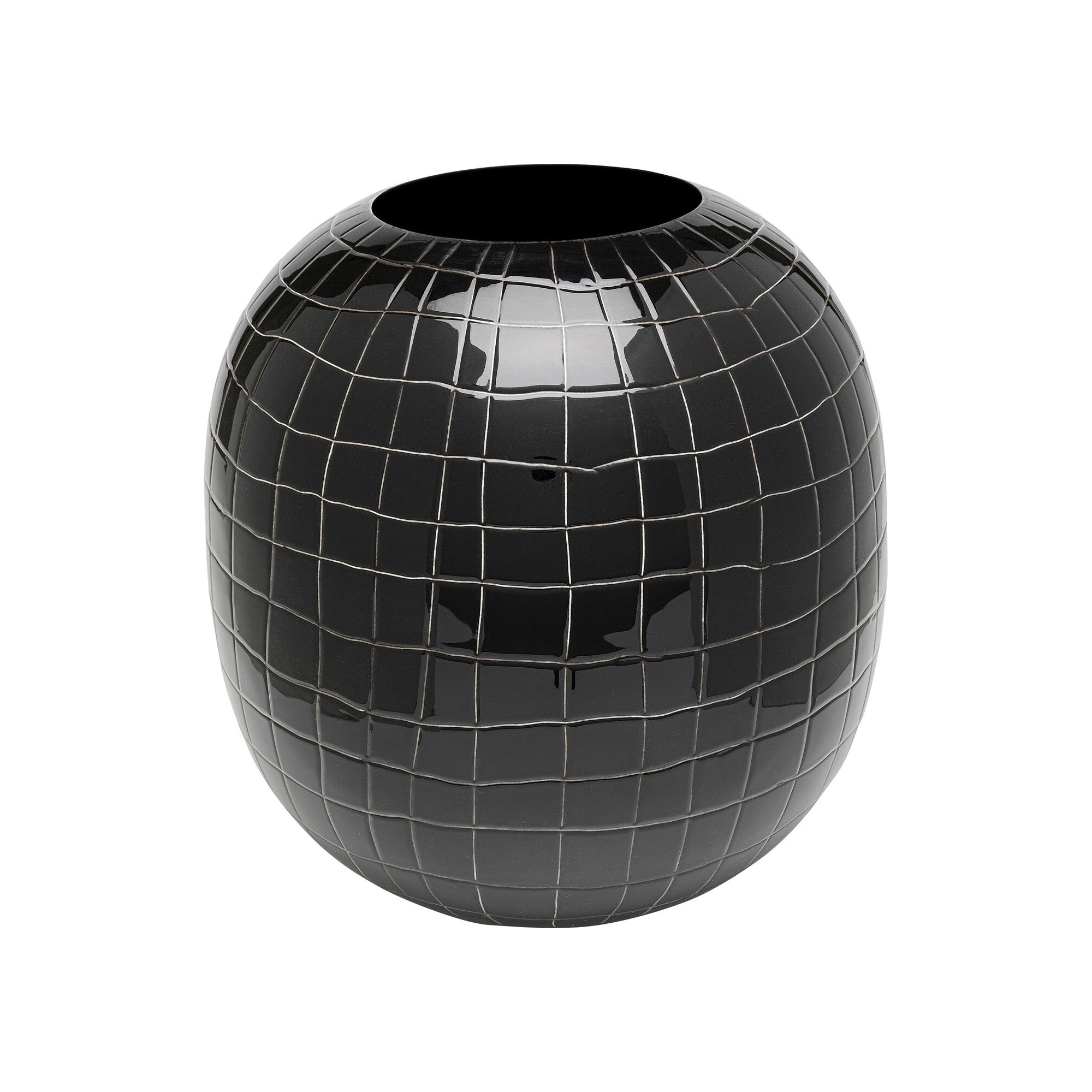 Vase Black Mesh 26cm