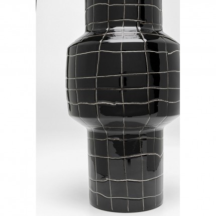Vase Mesh 33cm noir Kare Design