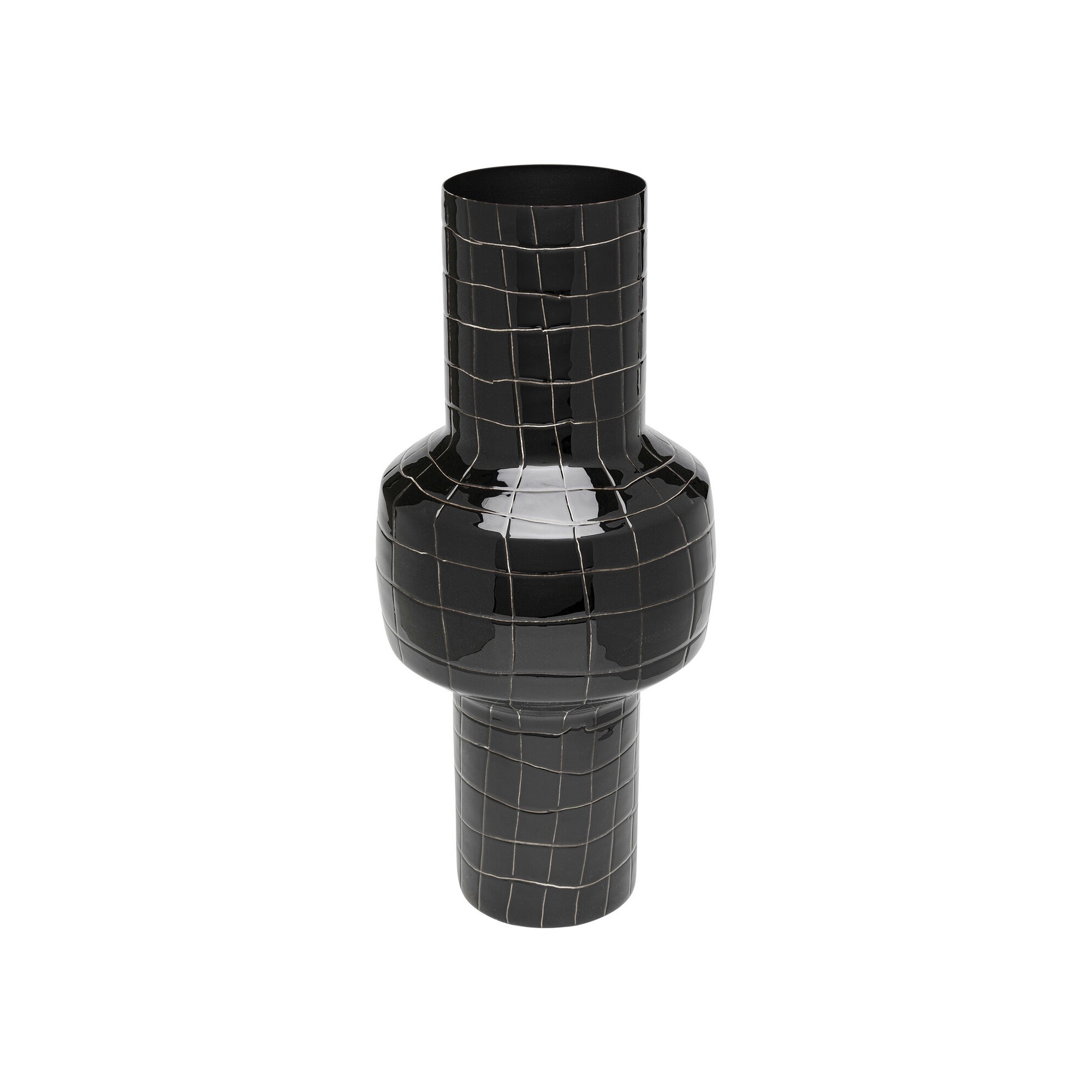 Vase Black Mesh 42cm