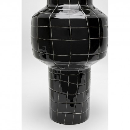 Vase Mesh noir 42cm Kare Design