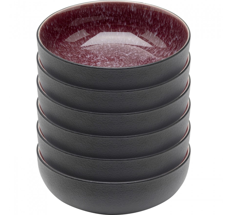 Bowl Alissa Ø16cm (6/set) Kare Design Bowl Alissa Ø16cm (6/set) Kare Design