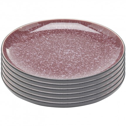 Assiettes Alissa 22cm set de 6 Kare Design
