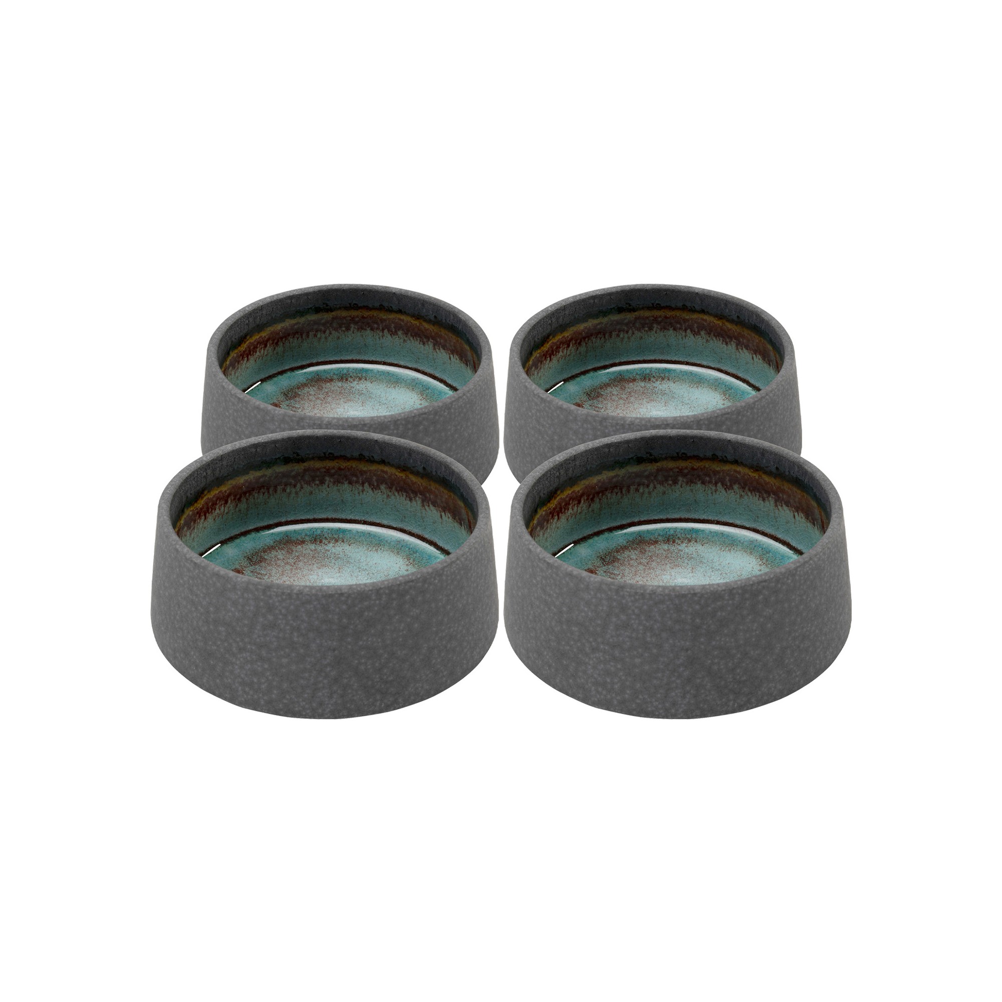 Bowl Ari grey 13cm (4/set) Kare Design