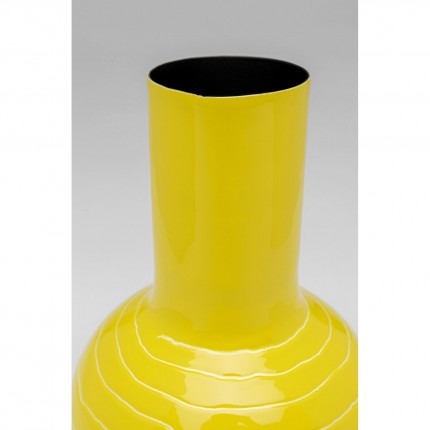 Vase Mamba jaune 21cm Kare Design