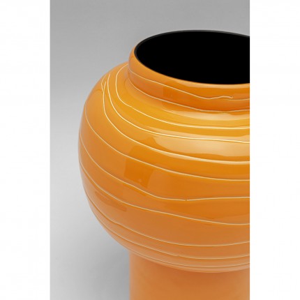 Vase Mamba orange 26cm Kare Design