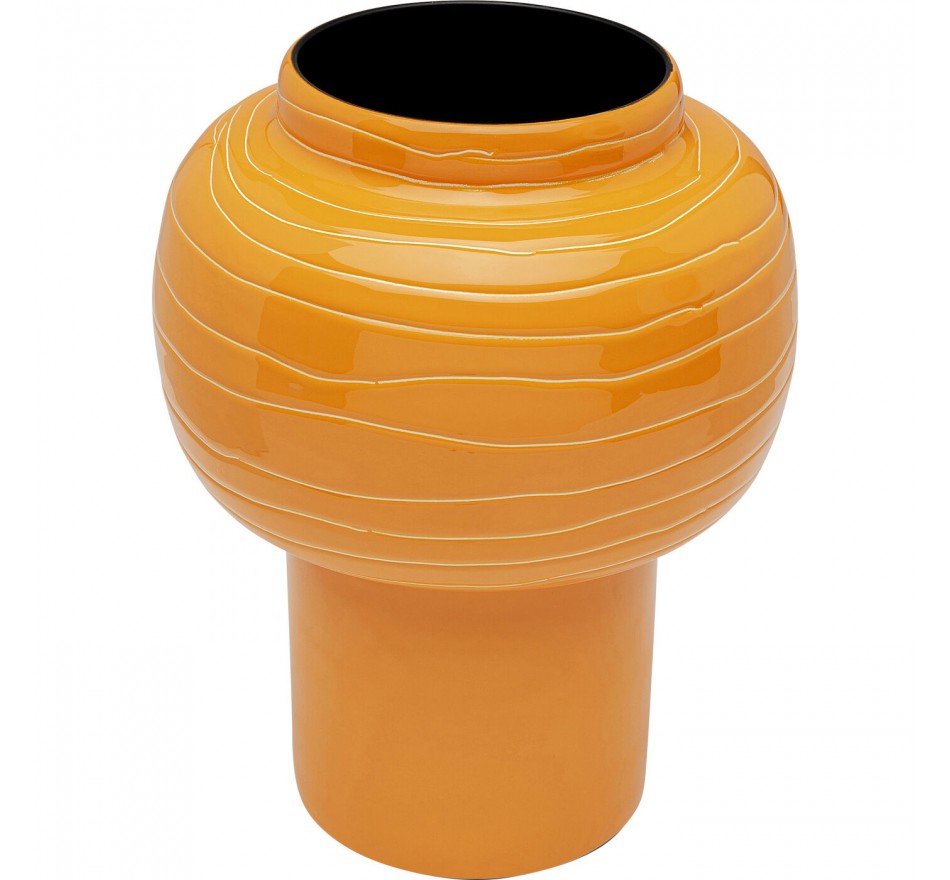 Vase Mamba orange 26cm Kare Design Vase Mamba orange 26cm Kare Design