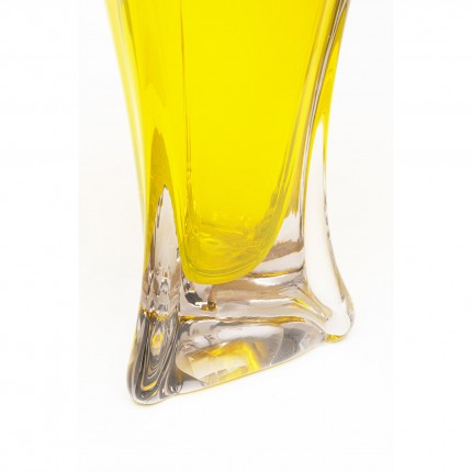 Vase Salut 43cm yellow Kare Design
