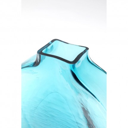 Vase Toja 27cm bleu Kare Design