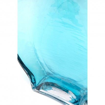 Vase Toja 27cm bleu Kare Design