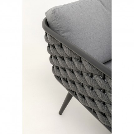 Salon de jardin Rimini gris Kare Design