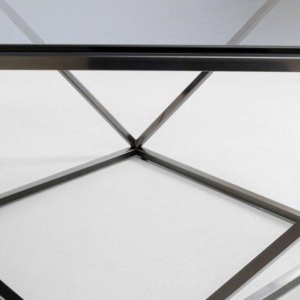 Coffee Table Cristallo 80x80cm graphite Kare Design