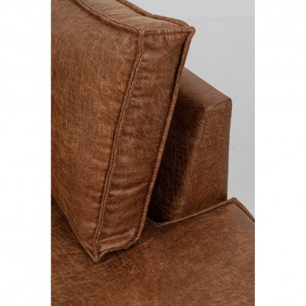Canapé d'angle Neo marron droite Kare Design