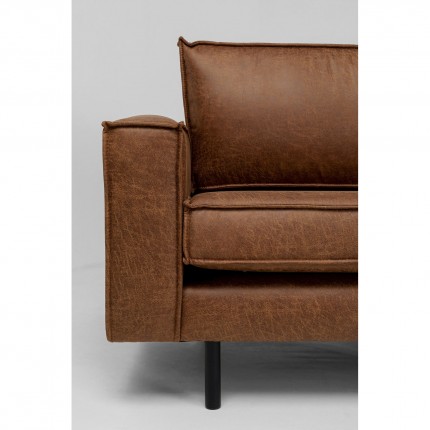 Canapé d'angle Neo marron droite Kare Design