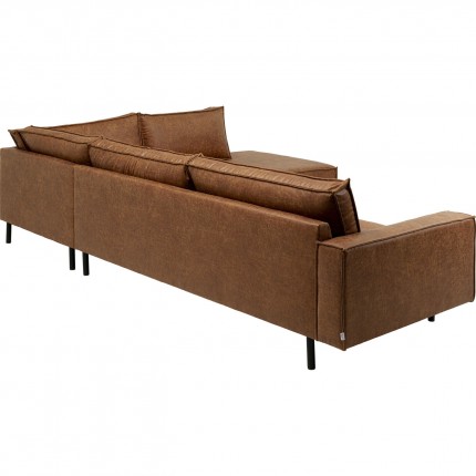 Canapé d'angle Neo marron droite Kare Design
