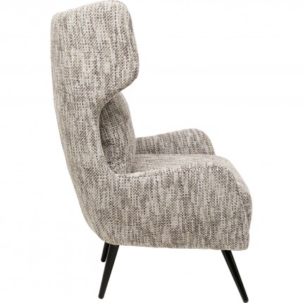 Armchair Arne grey Kare Design