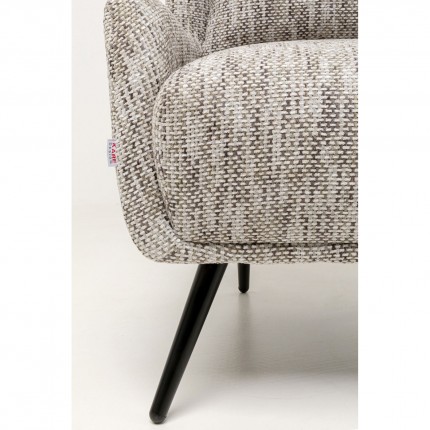 Armchair Arne grey Kare Design