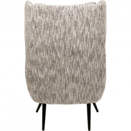 Armchair Arne grey Kare Design